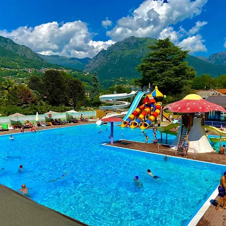 Italy Lago Di Lugano Semesterpark